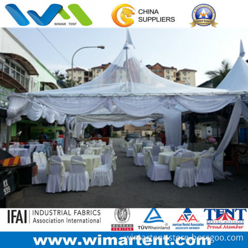 10mx10m Transparent Pagoda Tent for Carting